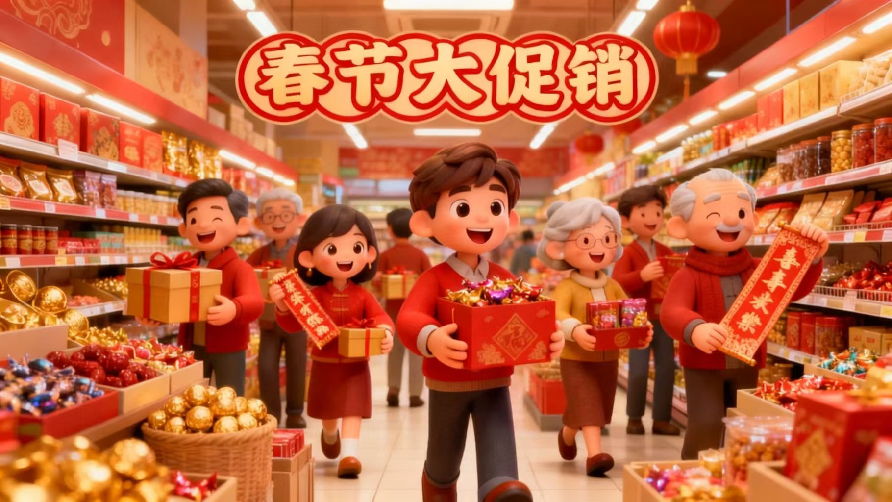 用动画 点亮年味打造一款直抵人心的年货宣传片