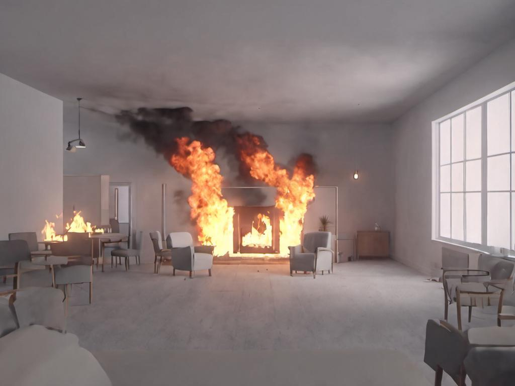 　　养老院火灾预防动画的制作解析png