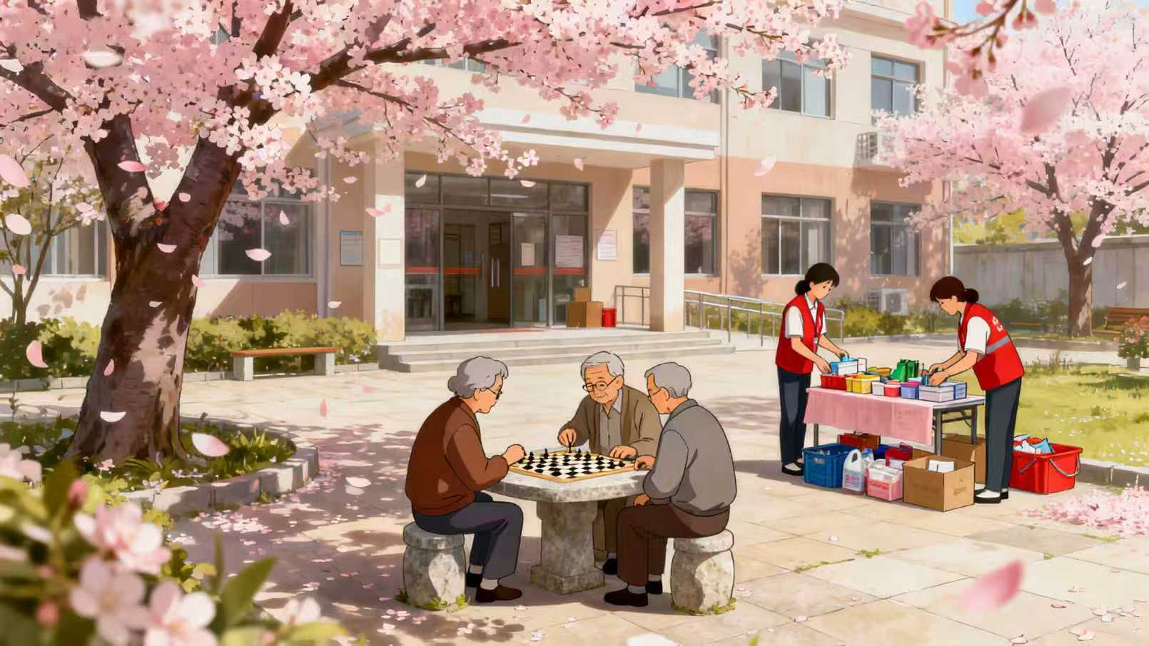 关爱老人  人人有责